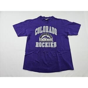 90s Colorado Rockies T-Shirt, BIKE Brand, USA Made, XL